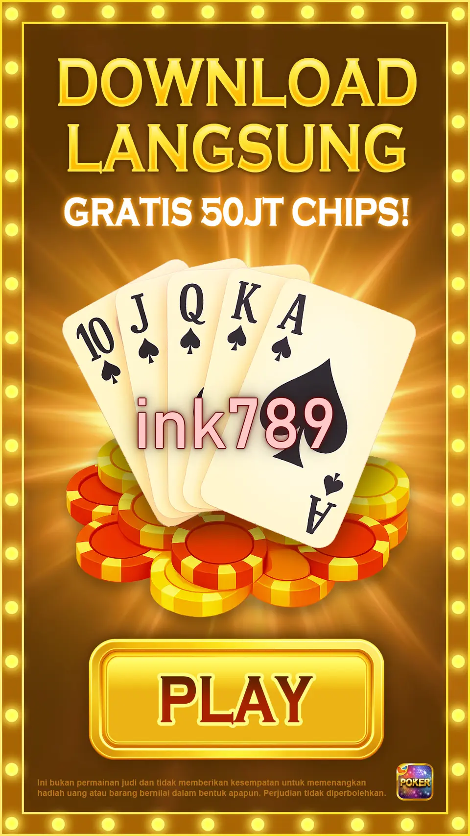 ink789 Tangkapan Layar - APK Resmi